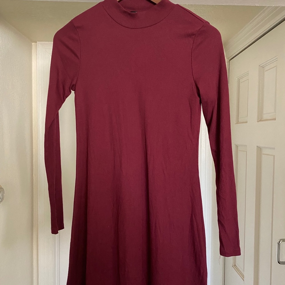 Ambiance Long Sleeve Sweater Dress - Small